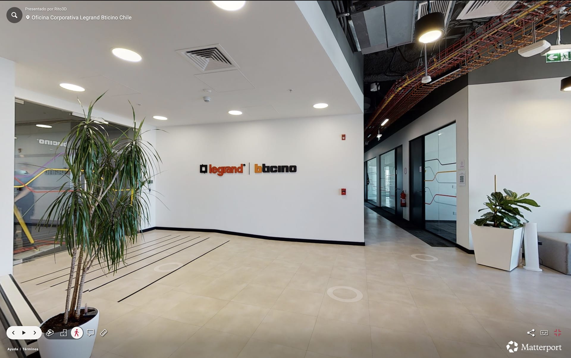 Tour virtual de oficinas corporativas
