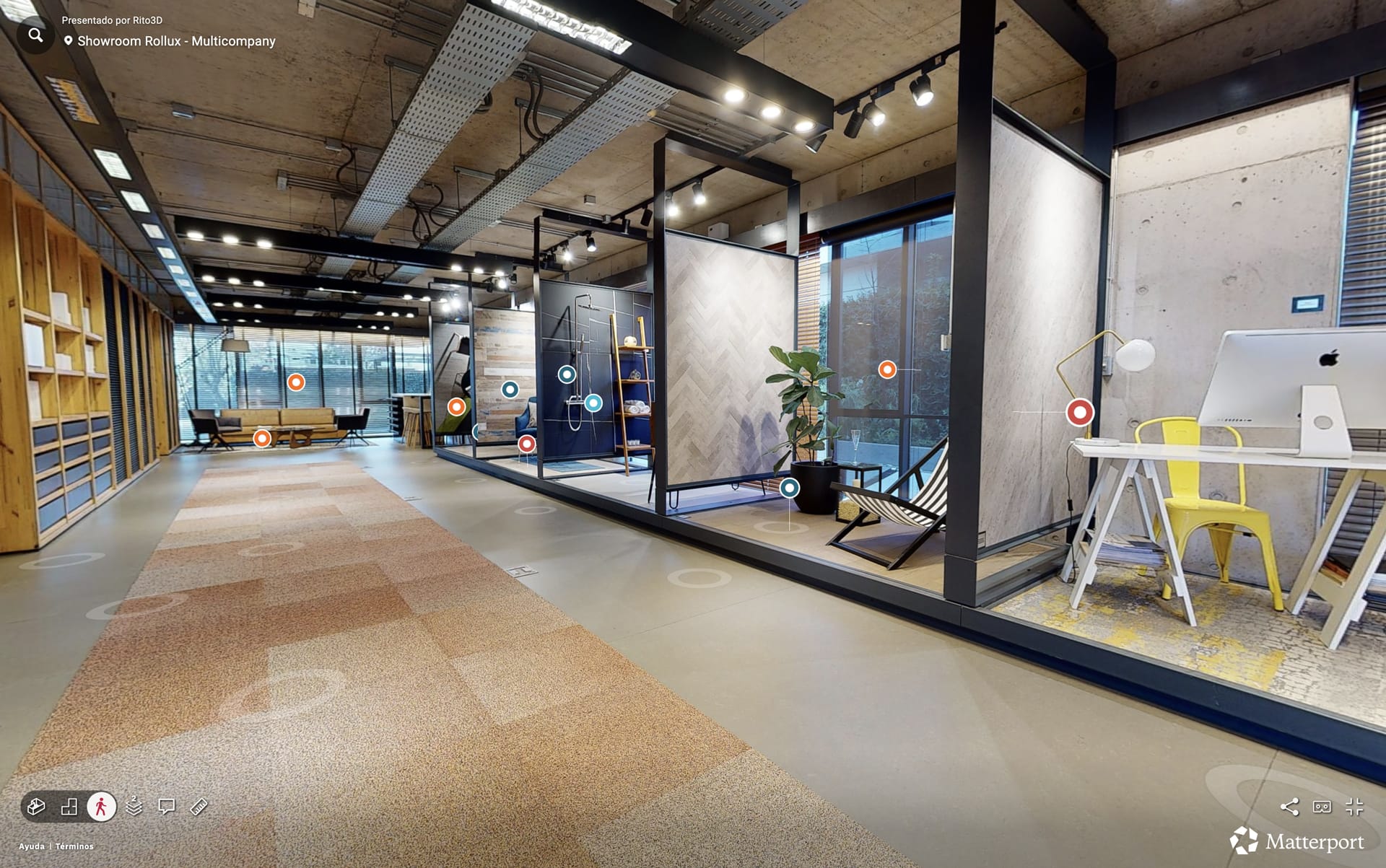 Tour virtual de showroom